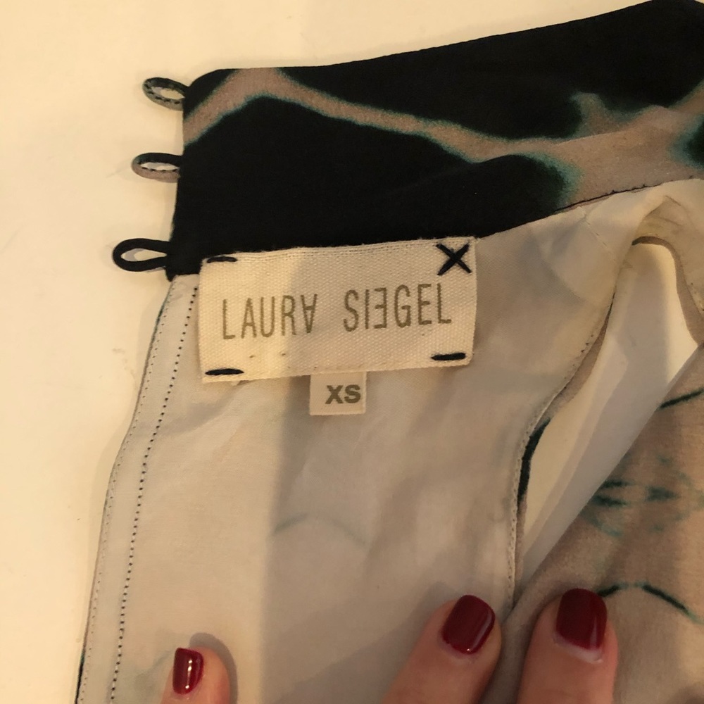 Laura Siegel Silk High Low Dress - Picture 9 of 10